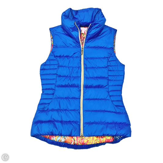 Vest Designer By Lilly Pulitzer In Blue, Size: S