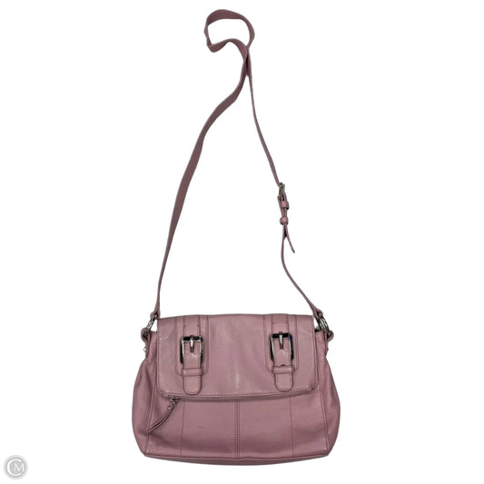 Crossbody Leather By B. Makowsky, Size: Medium