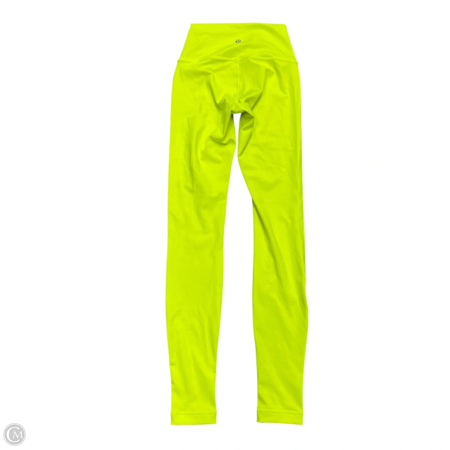 Athletic Leggings By Lululemon In Green, Size: Xs