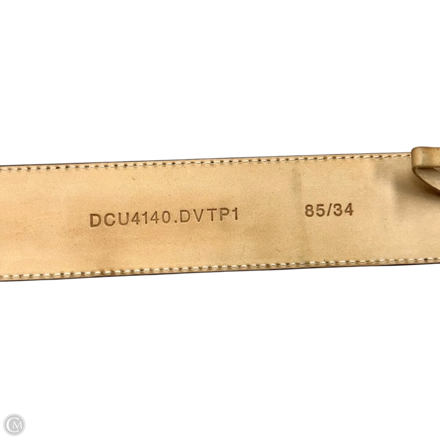 Belt Luxury Designer By Versace, Size: M