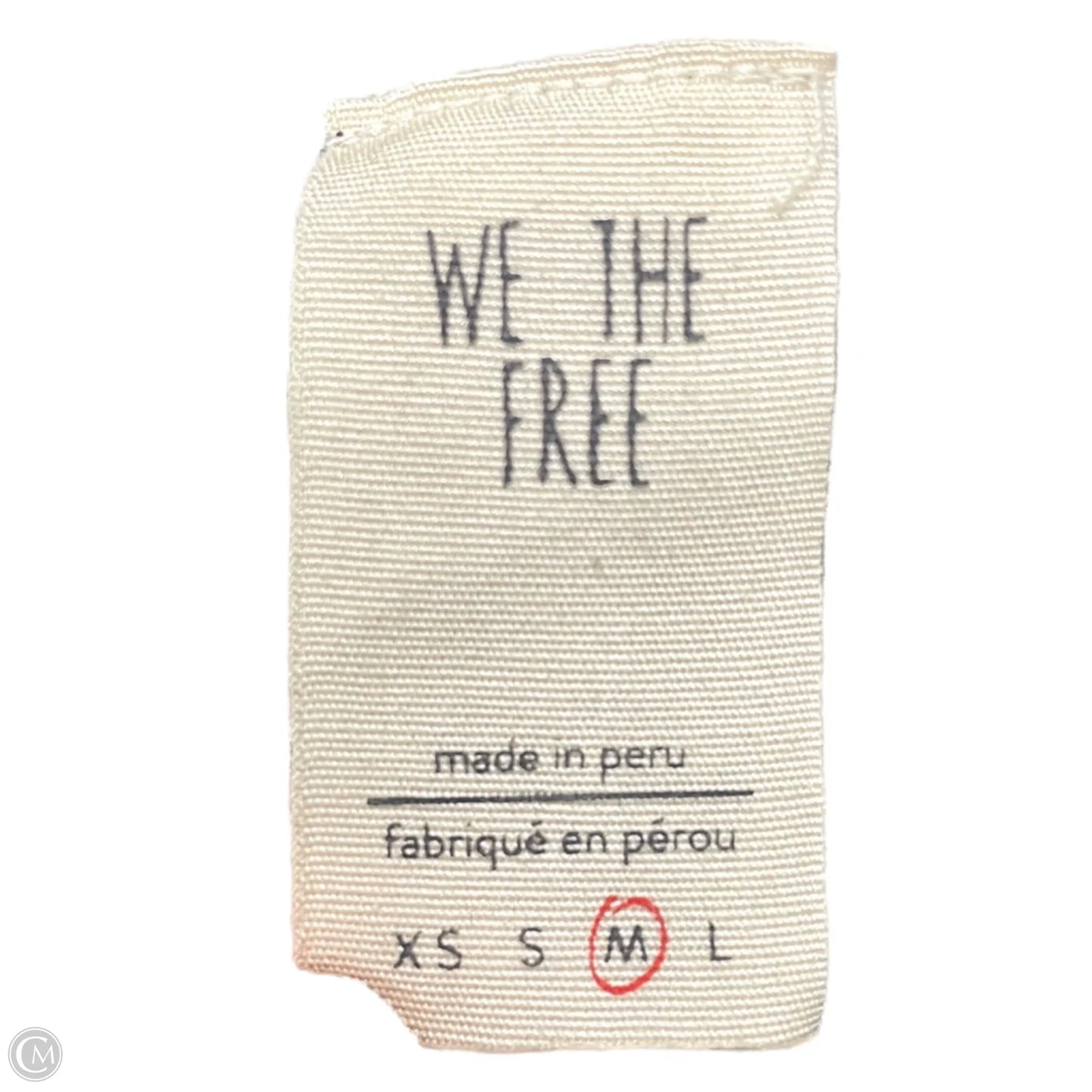 Top Long Sleeve By We The Free In Grey, Size: M
