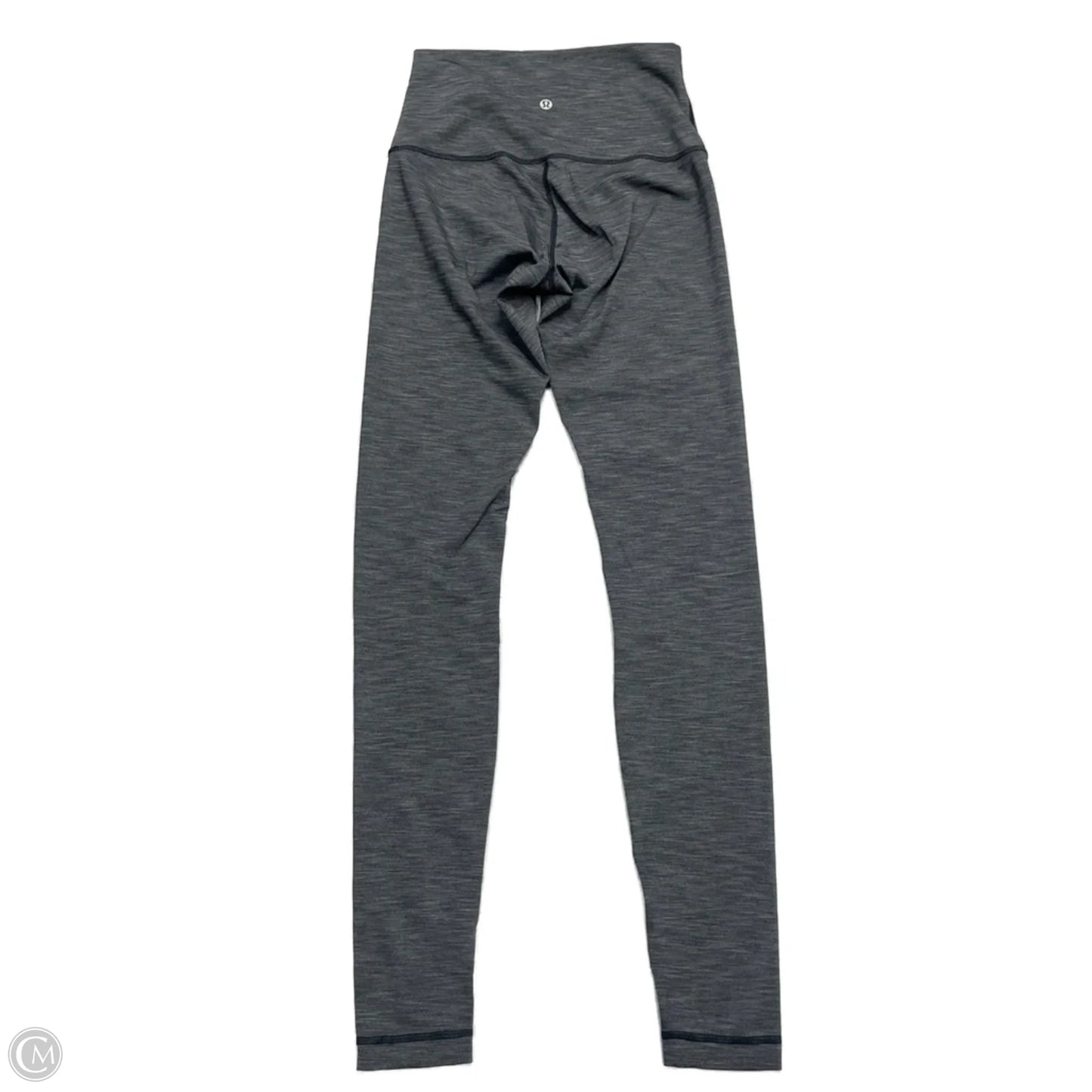 Athletic Leggings By Lululemon In Grey, Size: M