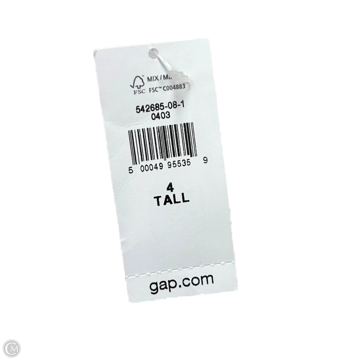 Jeans Skinny By Gap In Pink Denim, Size: 4
