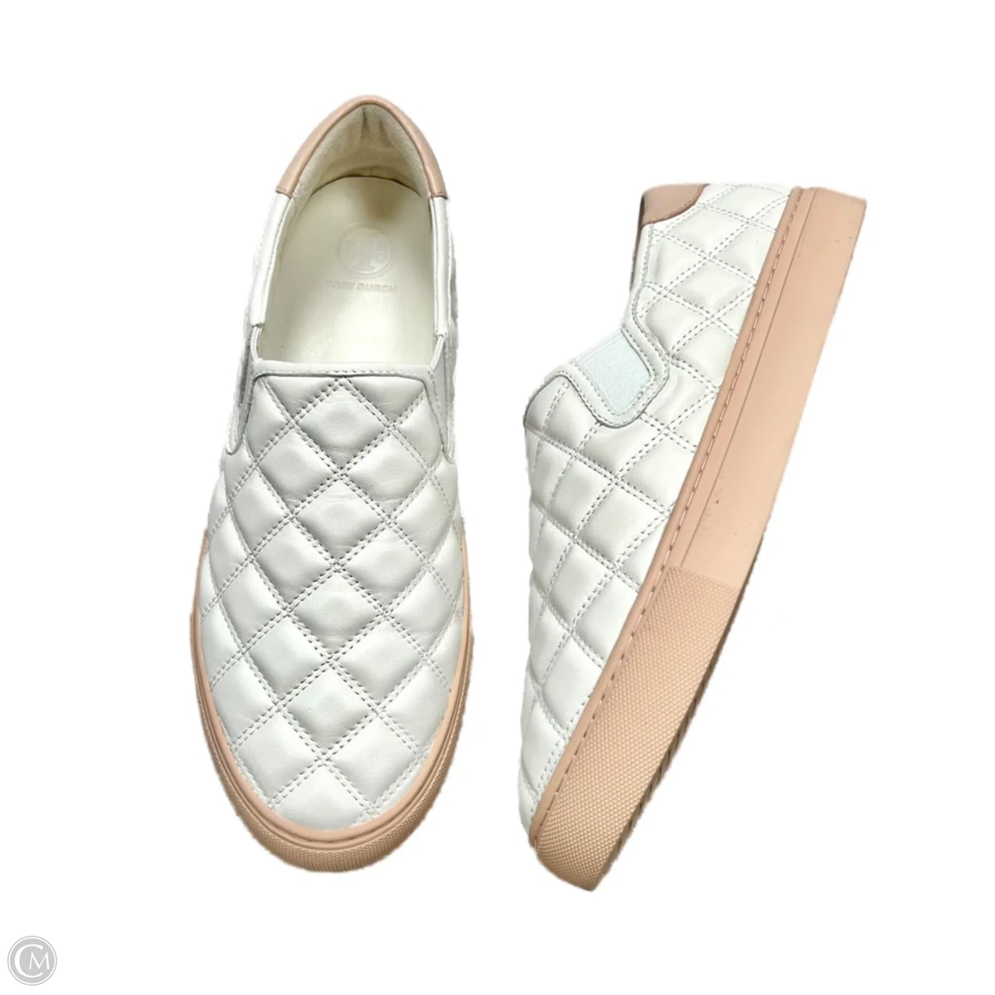 Shoes Designer By Tory Burch In Cream & White, Size: 9