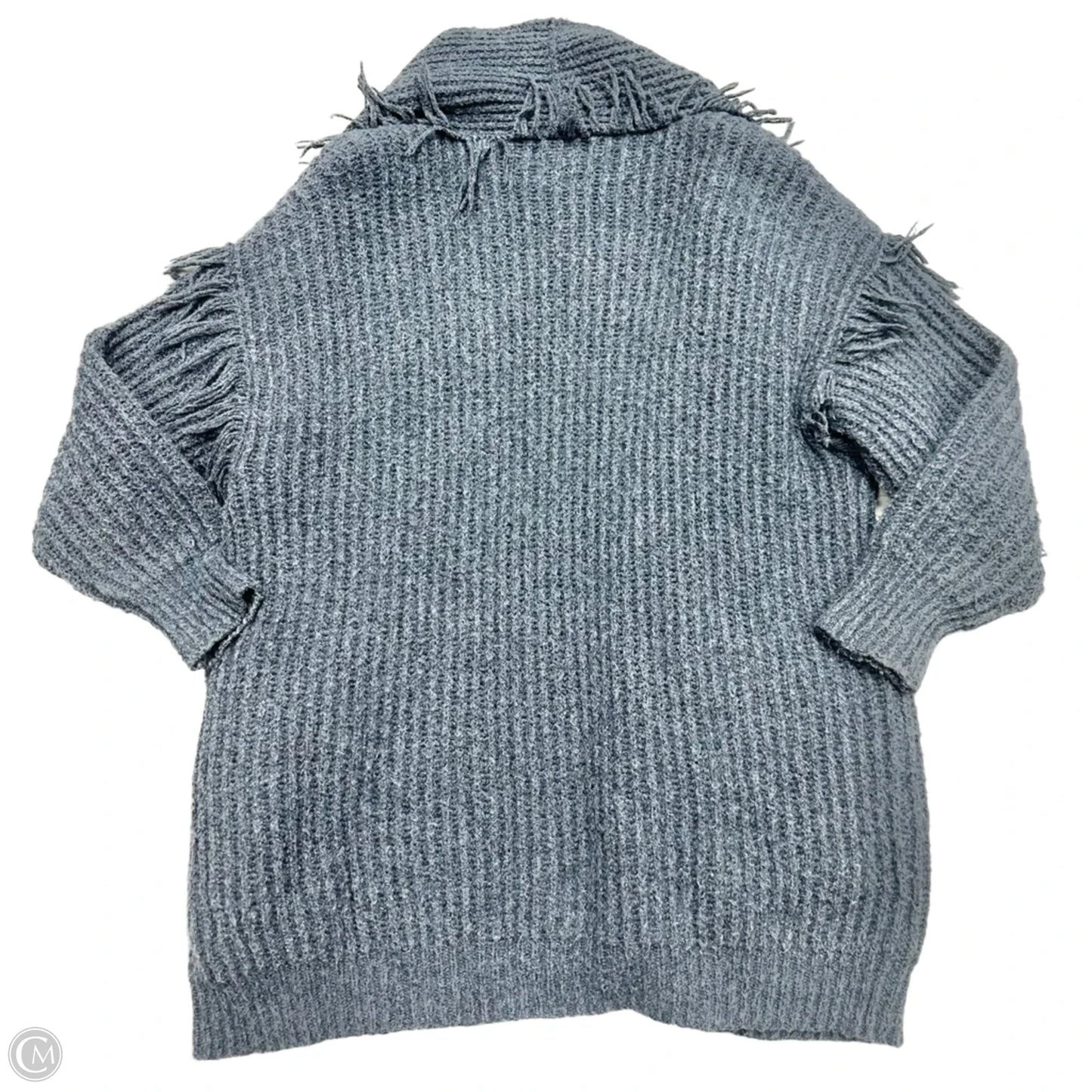 Cardigan By Anthropologie In Grey, Size: Xxs