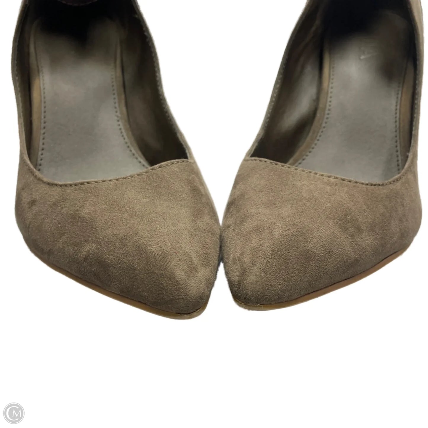 Shoes Heels Kitten By Mia In Brown, Size: 7.5