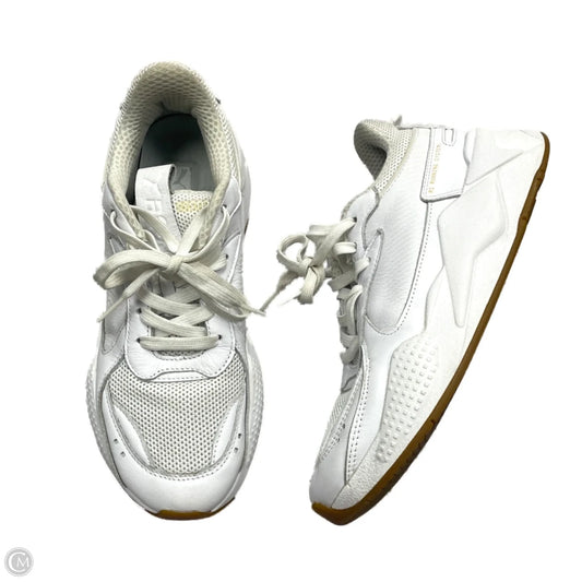 Shoes Athletic By Puma In White, Size: 9.5
