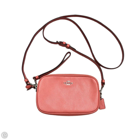 Crossbody Designer By Coach, Size: Small