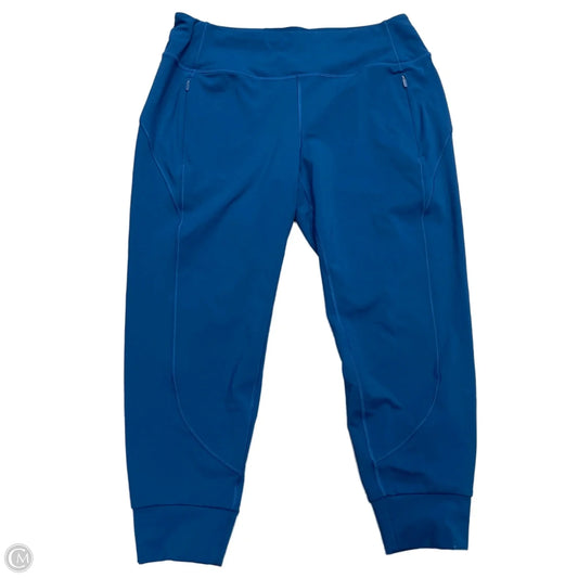 Athletic Pants By Athleta In Blue, Size: Lp