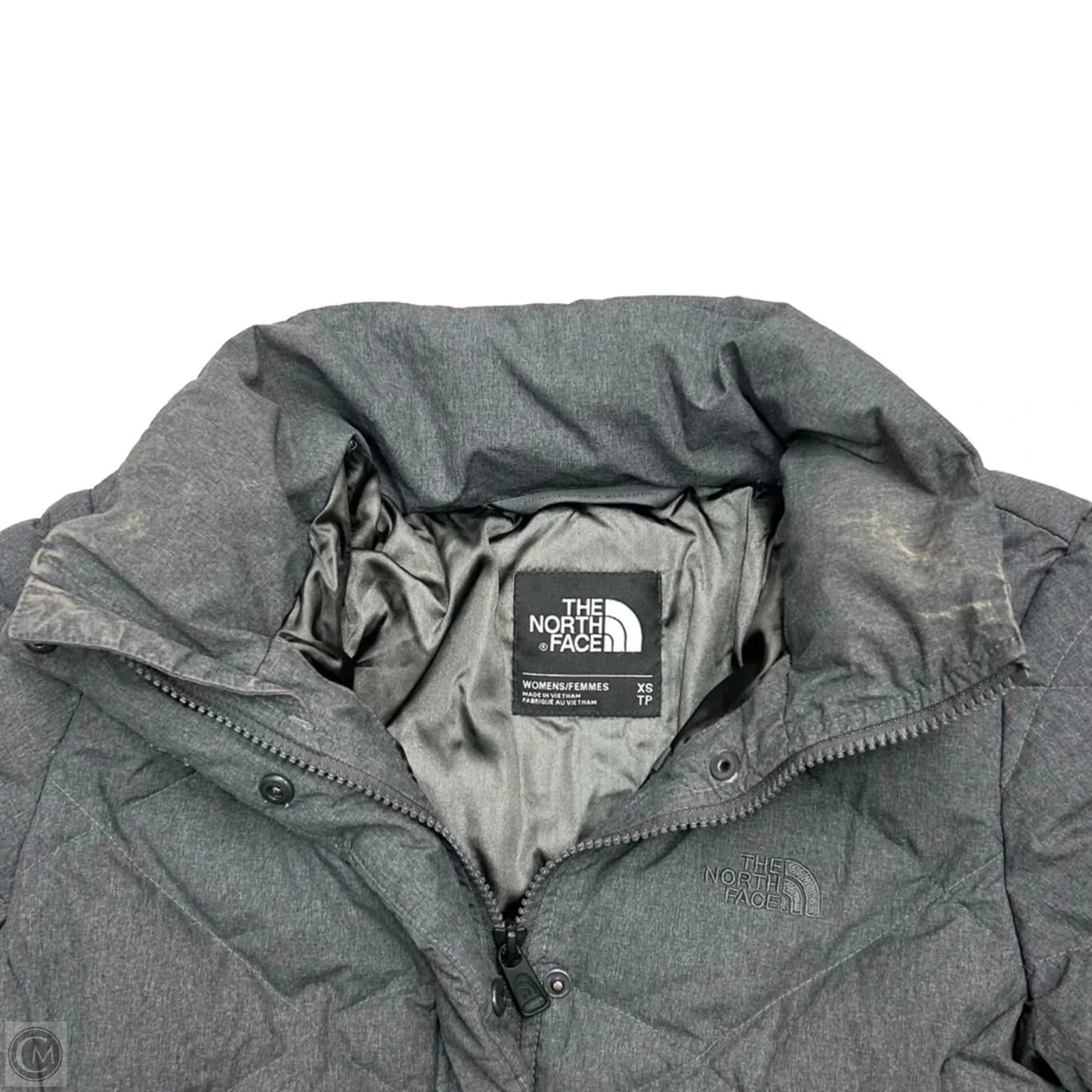 Coat Puffer & Quilted By The North Face In Grey, Size: Xs