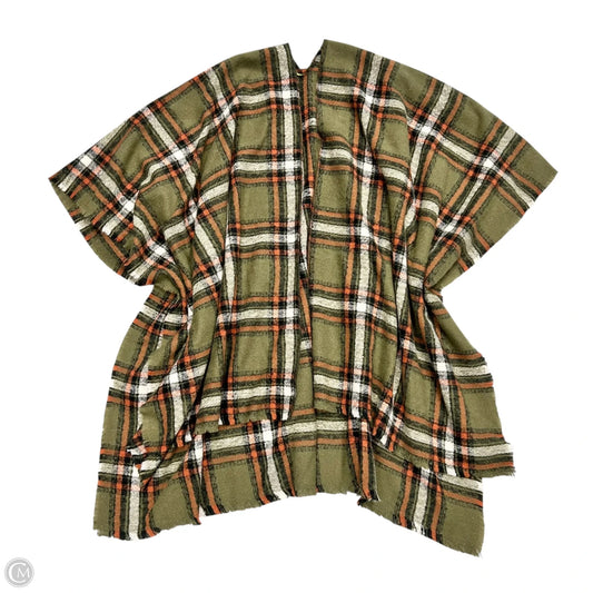 Shawl By Old Navy In Green & Orange, Size: Osfm