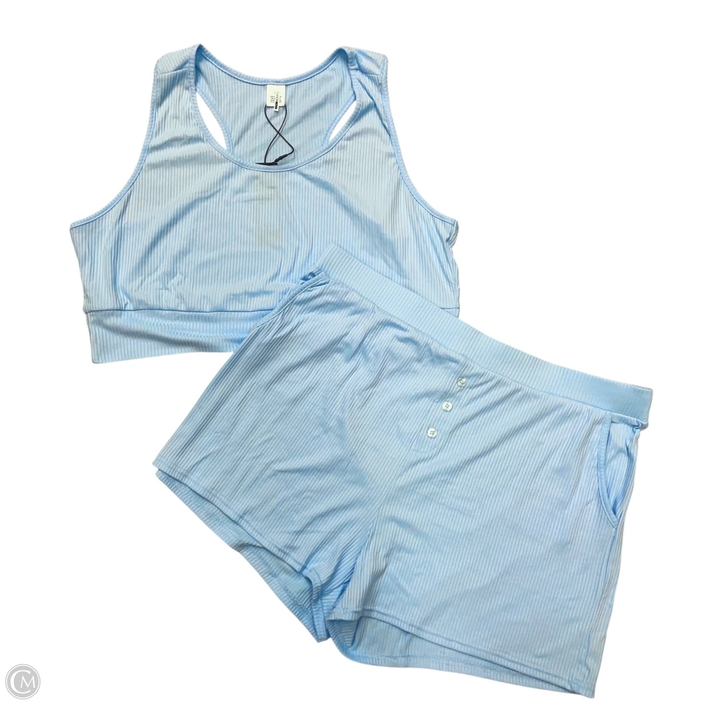 Pajamas 2pc By Fashion Nova In Blue, Size: 3x