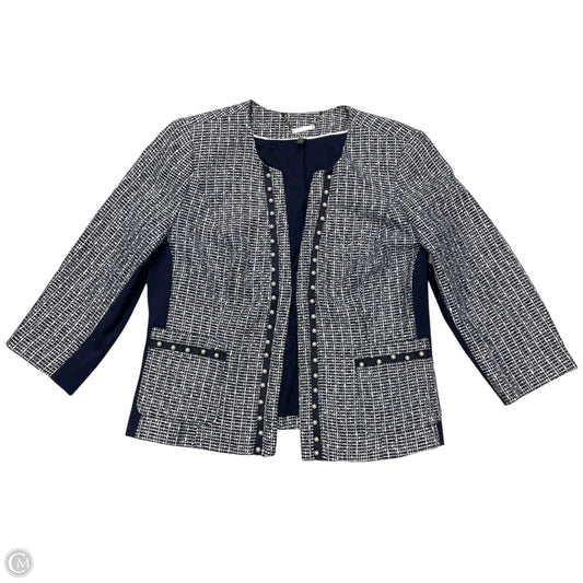 Blazer By White House Black Market In Blue & White, Size: L