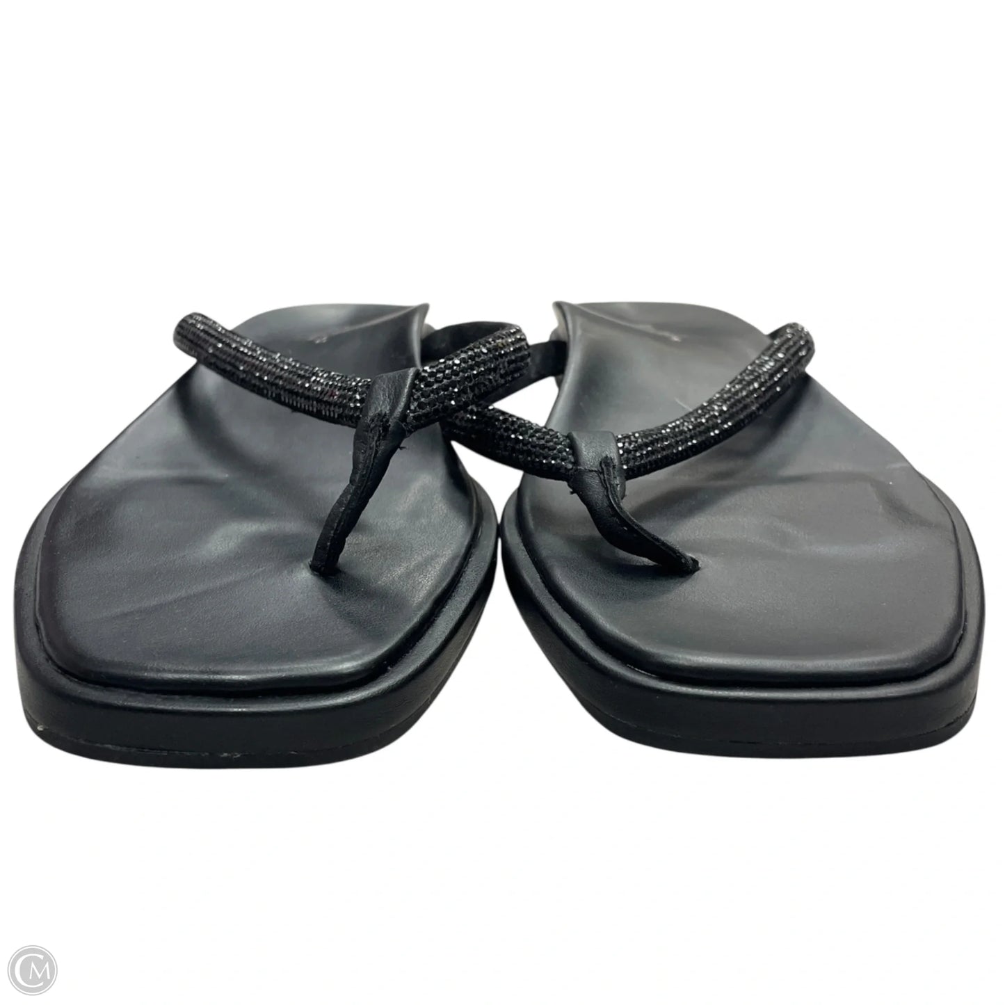 Sandals Flats By Vionic In Black, Size: 8