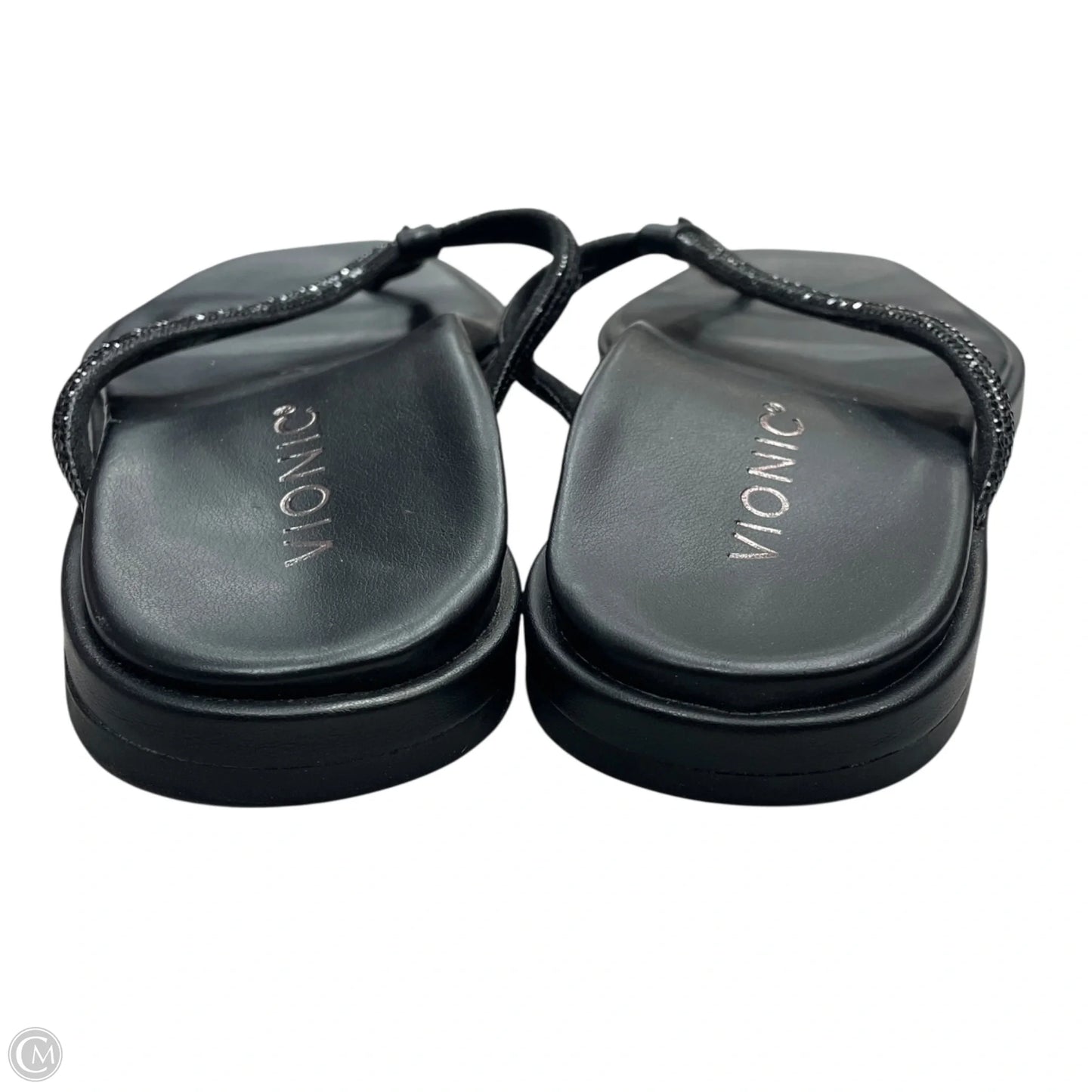 Sandals Flats By Vionic In Black, Size: 8