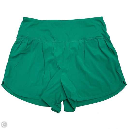 Athletic Shorts By Spyder In Green, Size: M