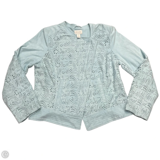 Jacket Other By Chicos In Blue, Size: M
