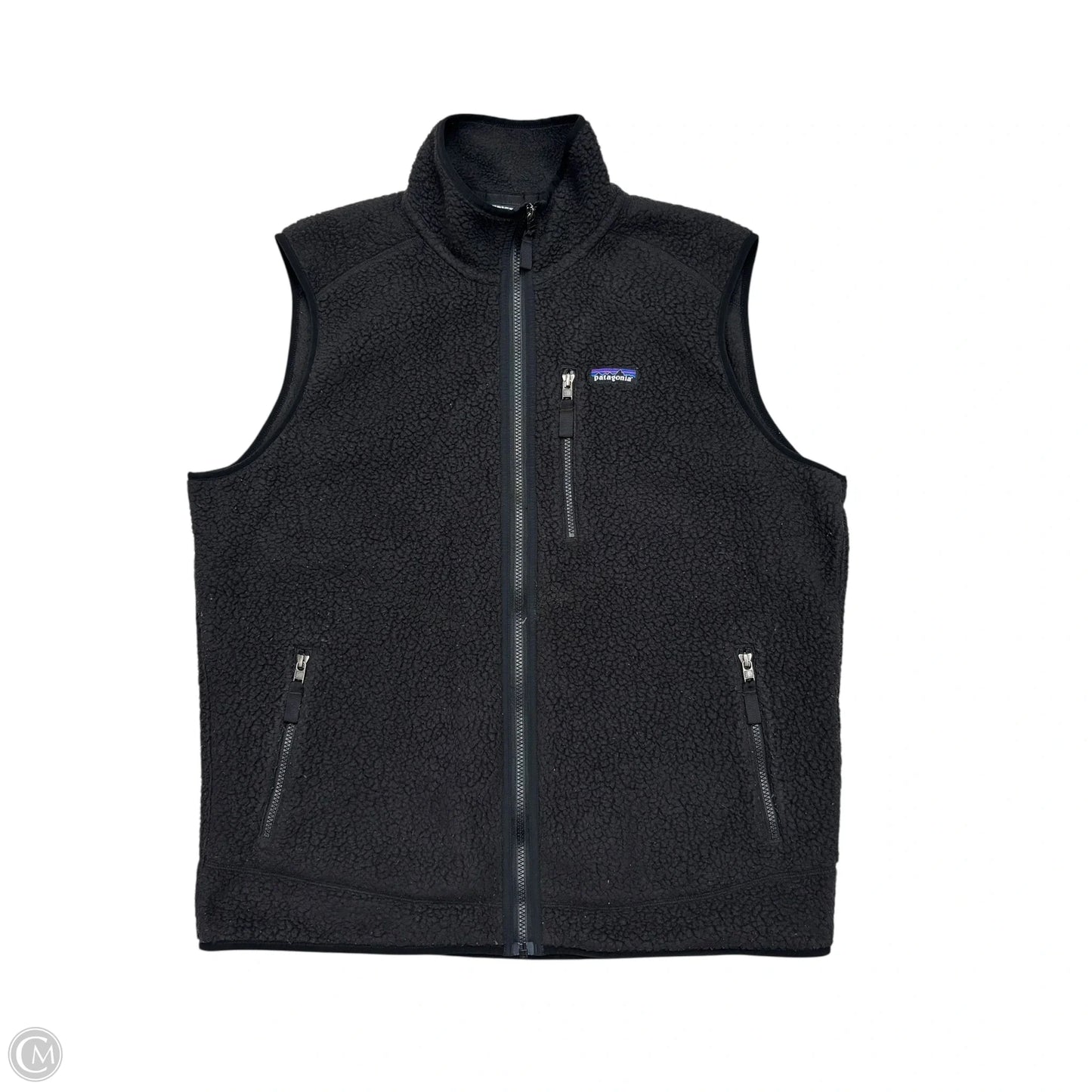 Vest Fleece By Patagonia In Black, Size: Xl