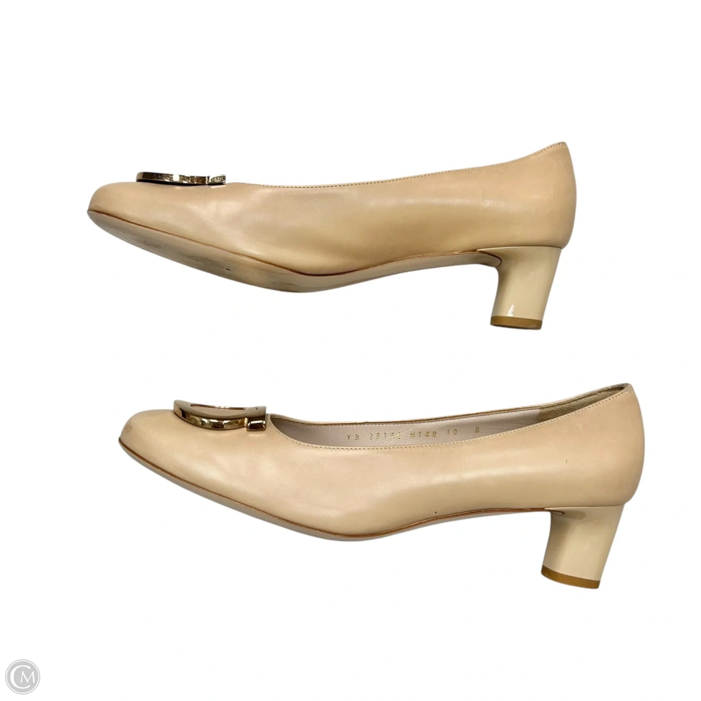 Shoes Luxury Designer By Ferragamo In Pink, Size: 10
