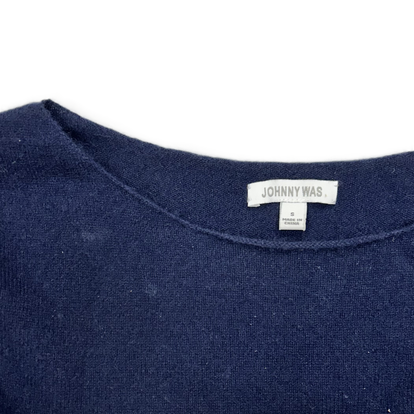 Sweater Cashmere By Johnny Was In Navy, Size: S