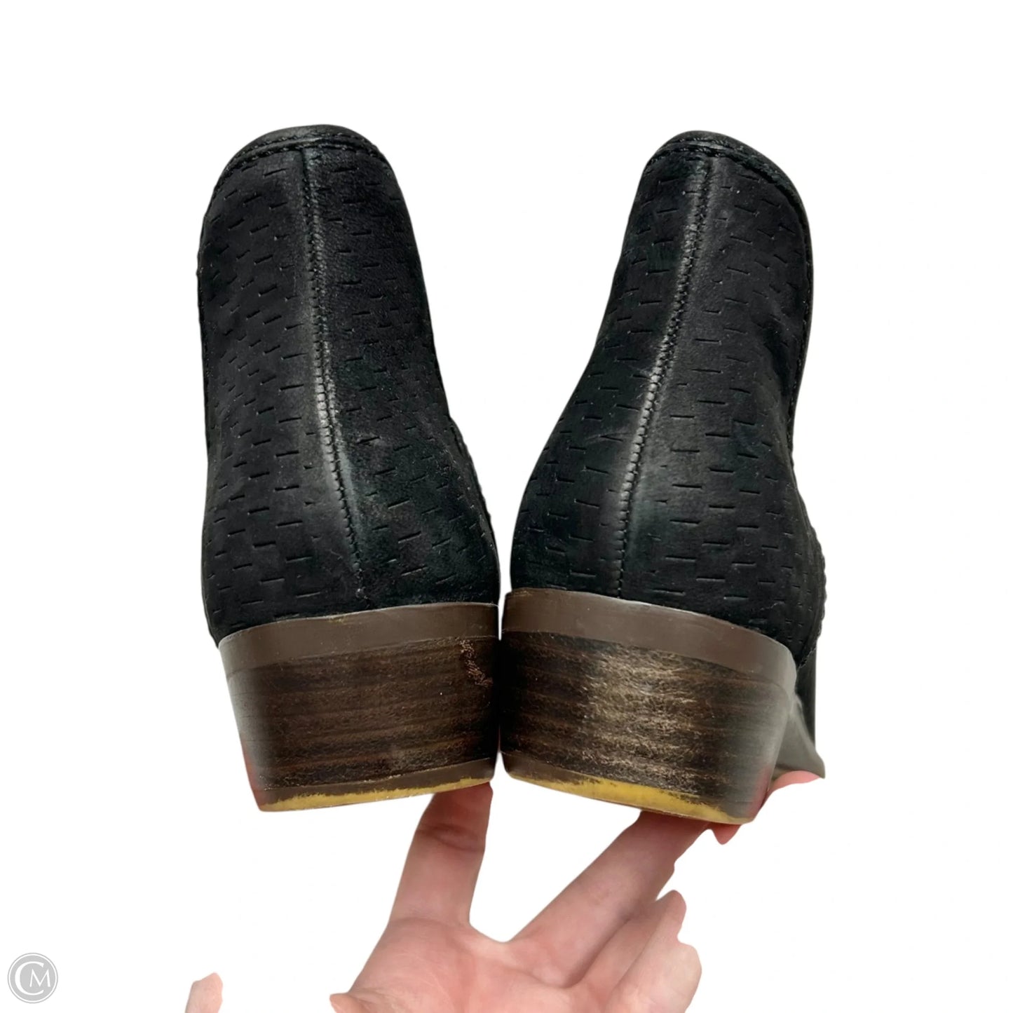 Boots Ankle Heels By Lucky Brand In Black, Size: 6