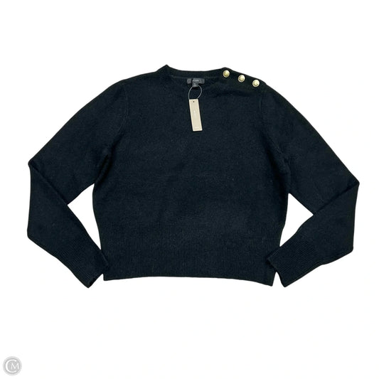 Sweater By J. Crew In Black & Gold, Size: Xl