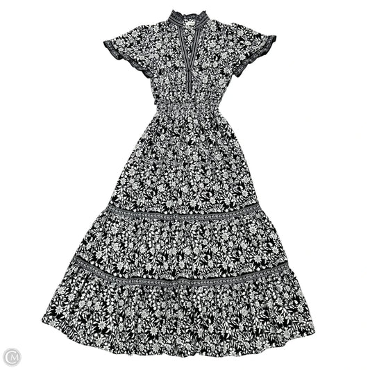 Dress Casual Maxi By Max Studio In Black & White, Size: S