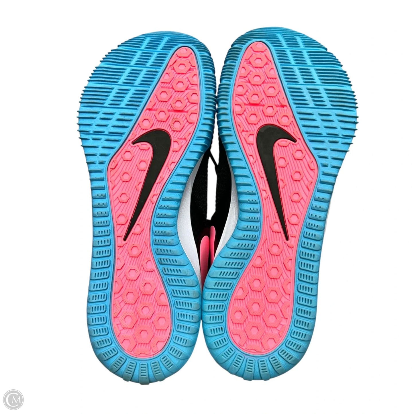 Shoes Athletic By Nike In Black & Pink, Size: 9.5