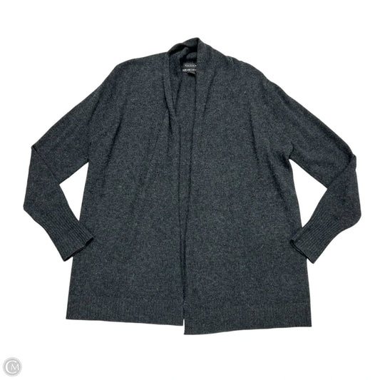 Sweater Cashmere By Tahari In Grey, Size: L