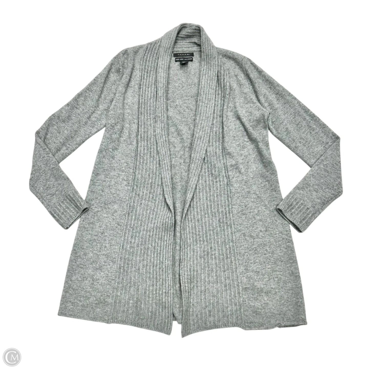 Sweater Cashmere By Tahari In Grey, Size: M