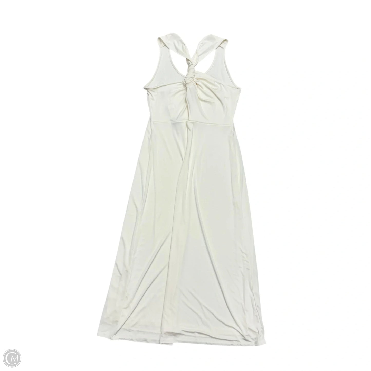 Dress Party Long By Banana Republic In Ivory, Size: L