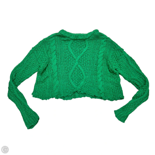 Sweater By Free People In Green, Size: M
