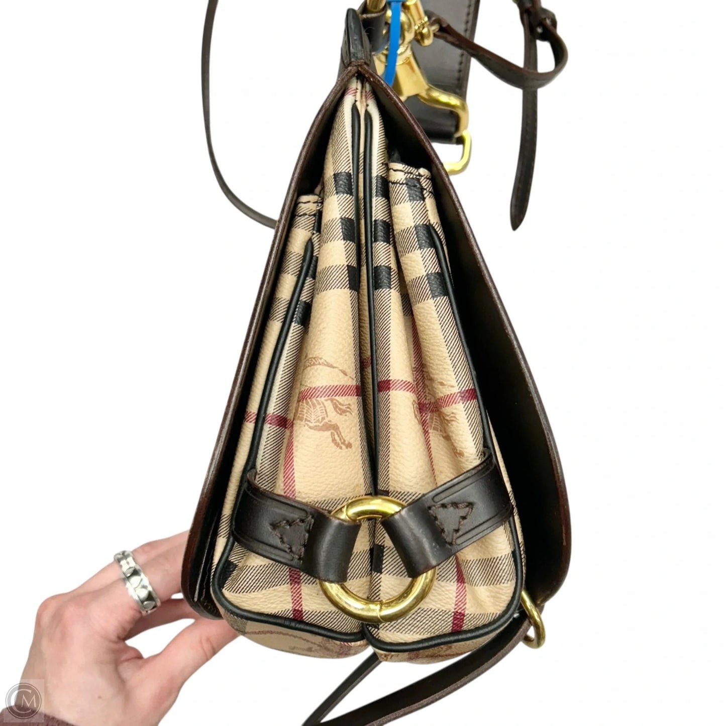 Crossbody Luxury Designer By Burberry, Size: Medium