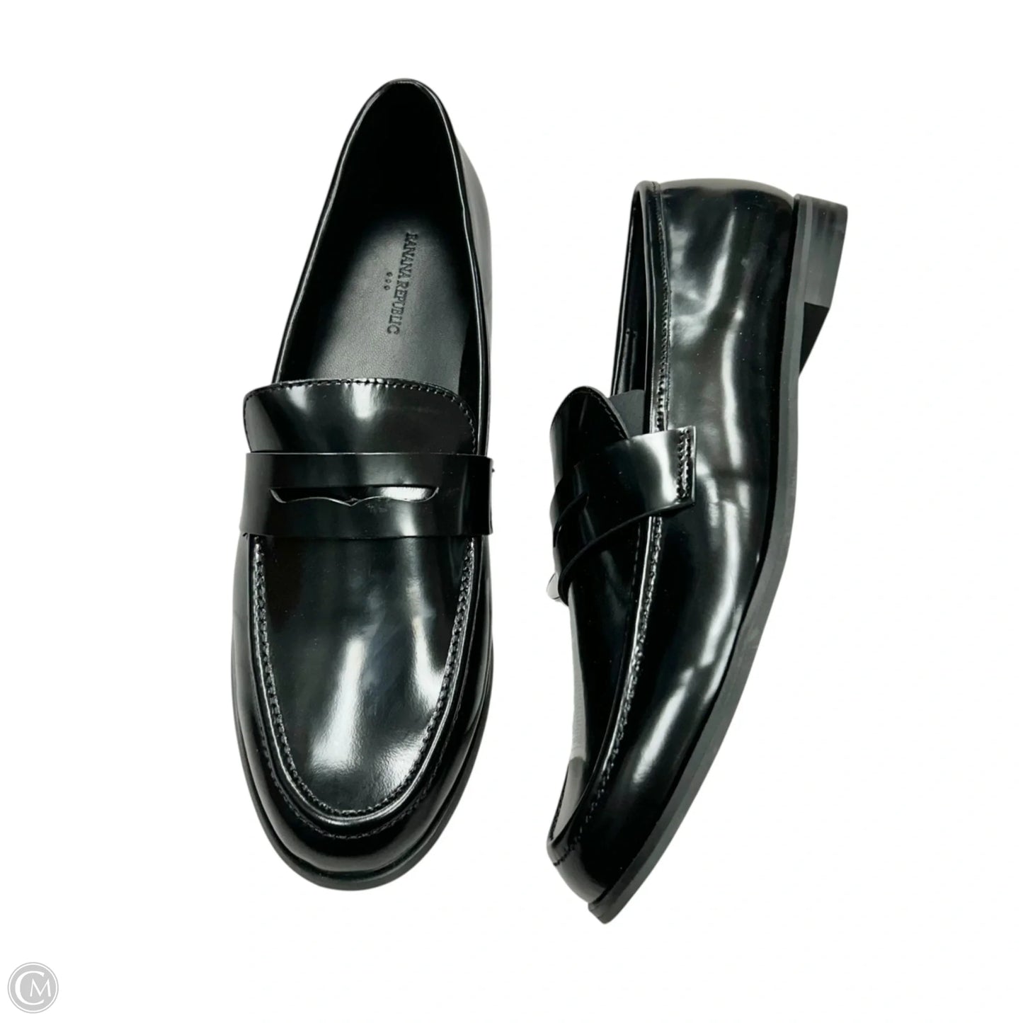 Shoes Flats By Banana Republic In Black, Size: 10
