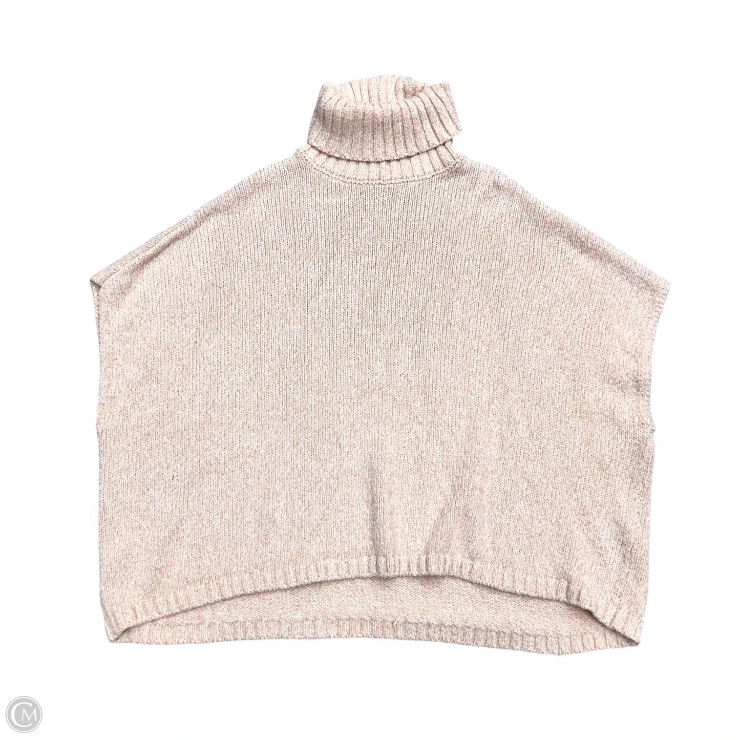 Sweater Short Sleeve By Loft In Pink, Size: M