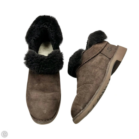 Shoes Designer By Ugg In Brown, Size: 7.5