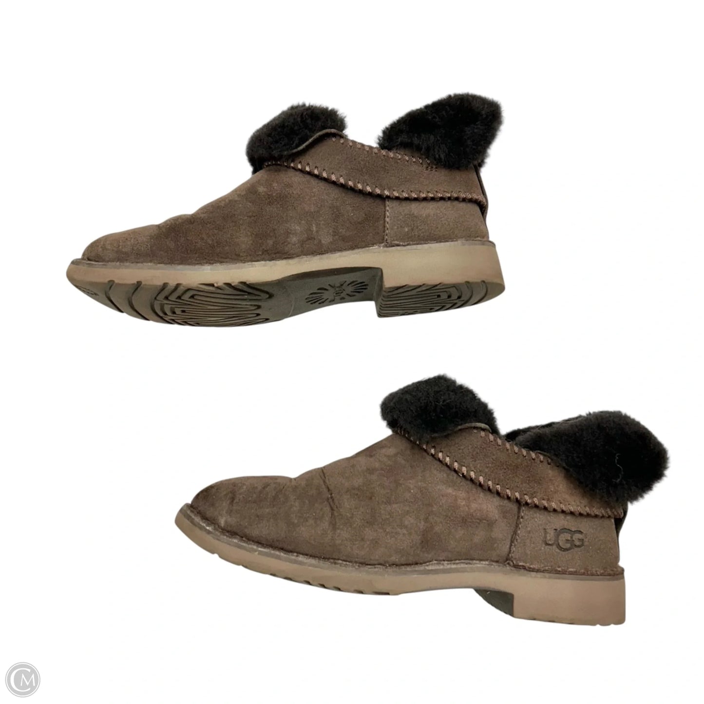 Shoes Designer By Ugg In Brown, Size: 7.5
