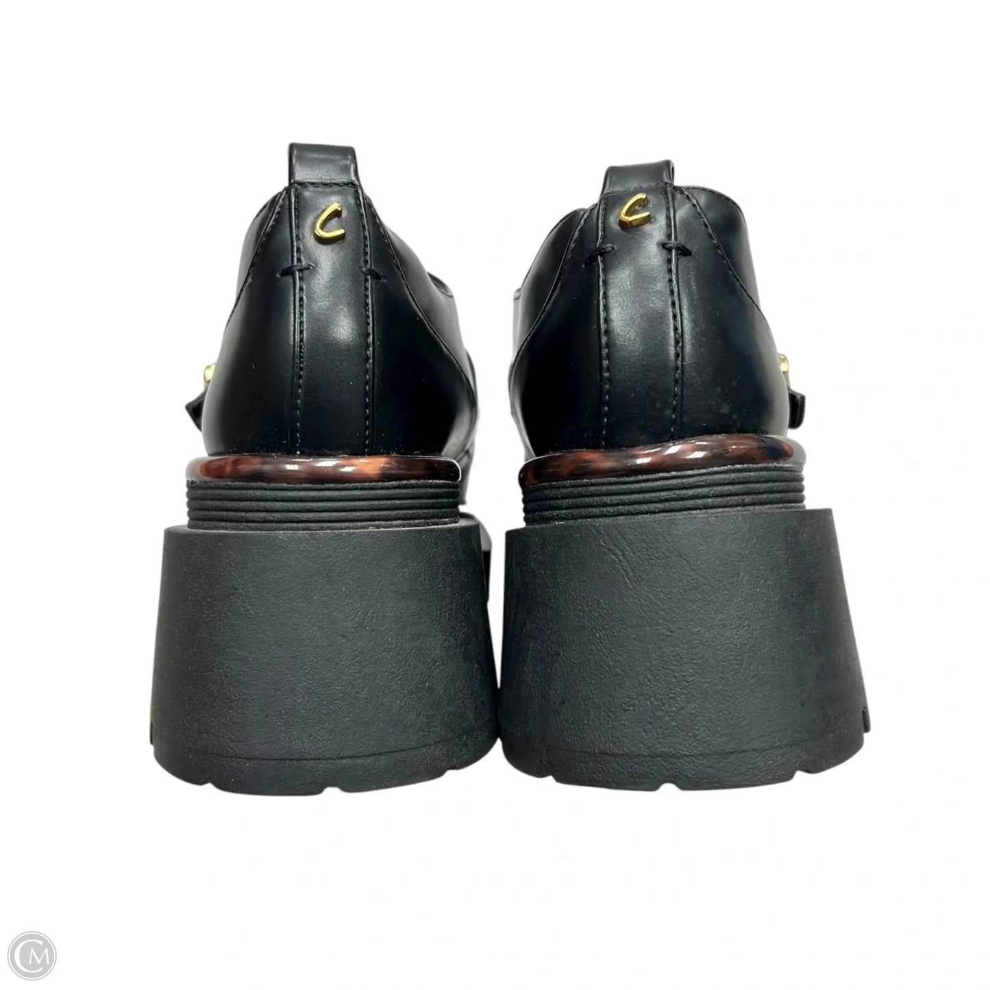 Shoes Heels Block By Circus By Sam Edelman In Black & Gold, Size: 7.5