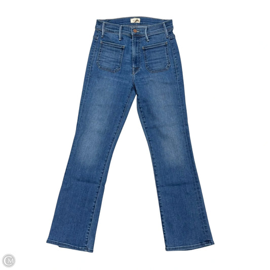 Jeans Boot Cut By Mother In Blue Denim, Size: 2