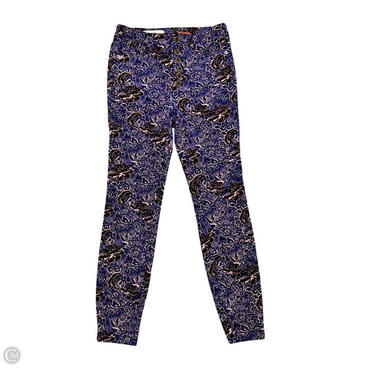 Jeans Skinny By Pilcro In Pink & Purple, Size: 2
