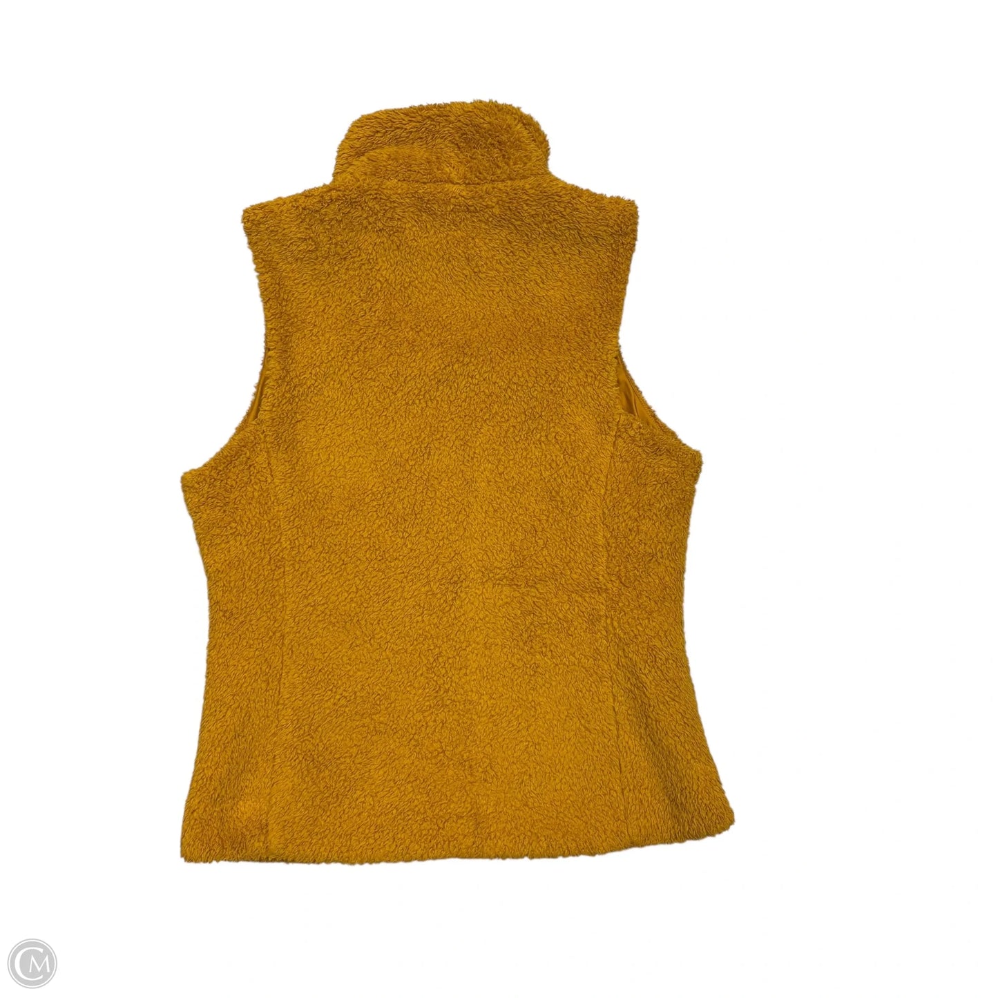 Vest Faux Fur & Sherpa By Patagonia In Yellow, Size: M
