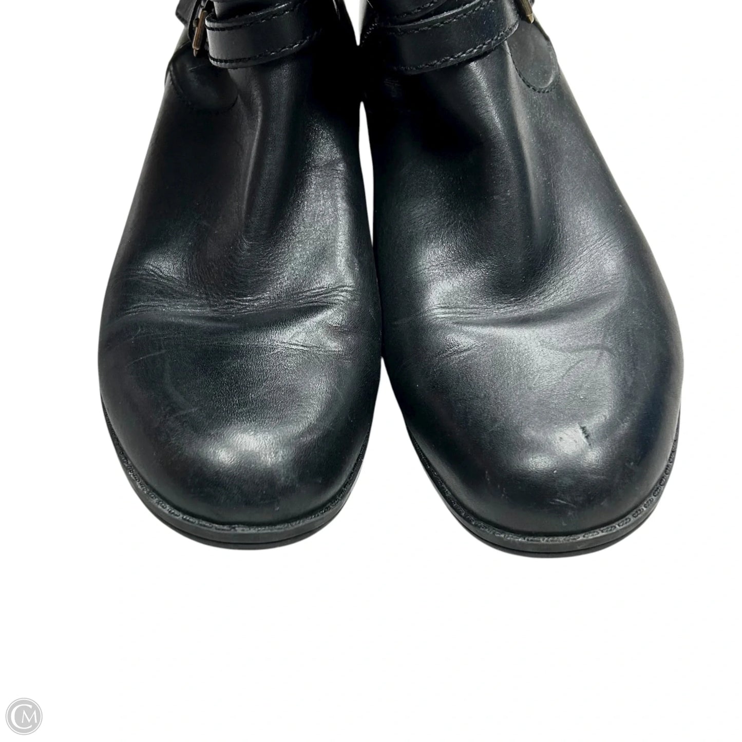 Boots Leather By Bandolino In Black, Size: 9