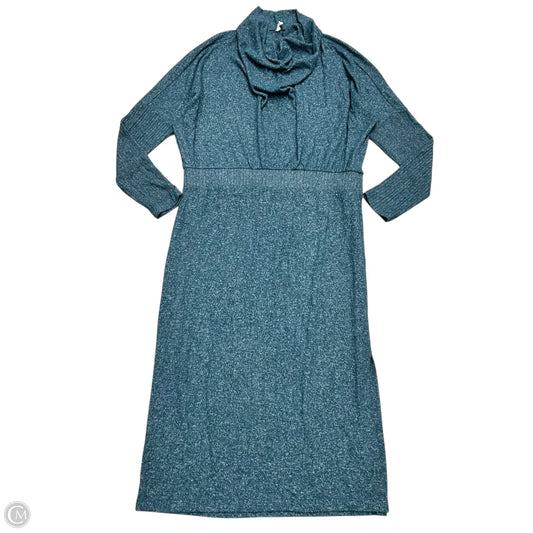 Dress Casual Maxi By Daily Practice By Anthropologie In Teal, Size: Xl