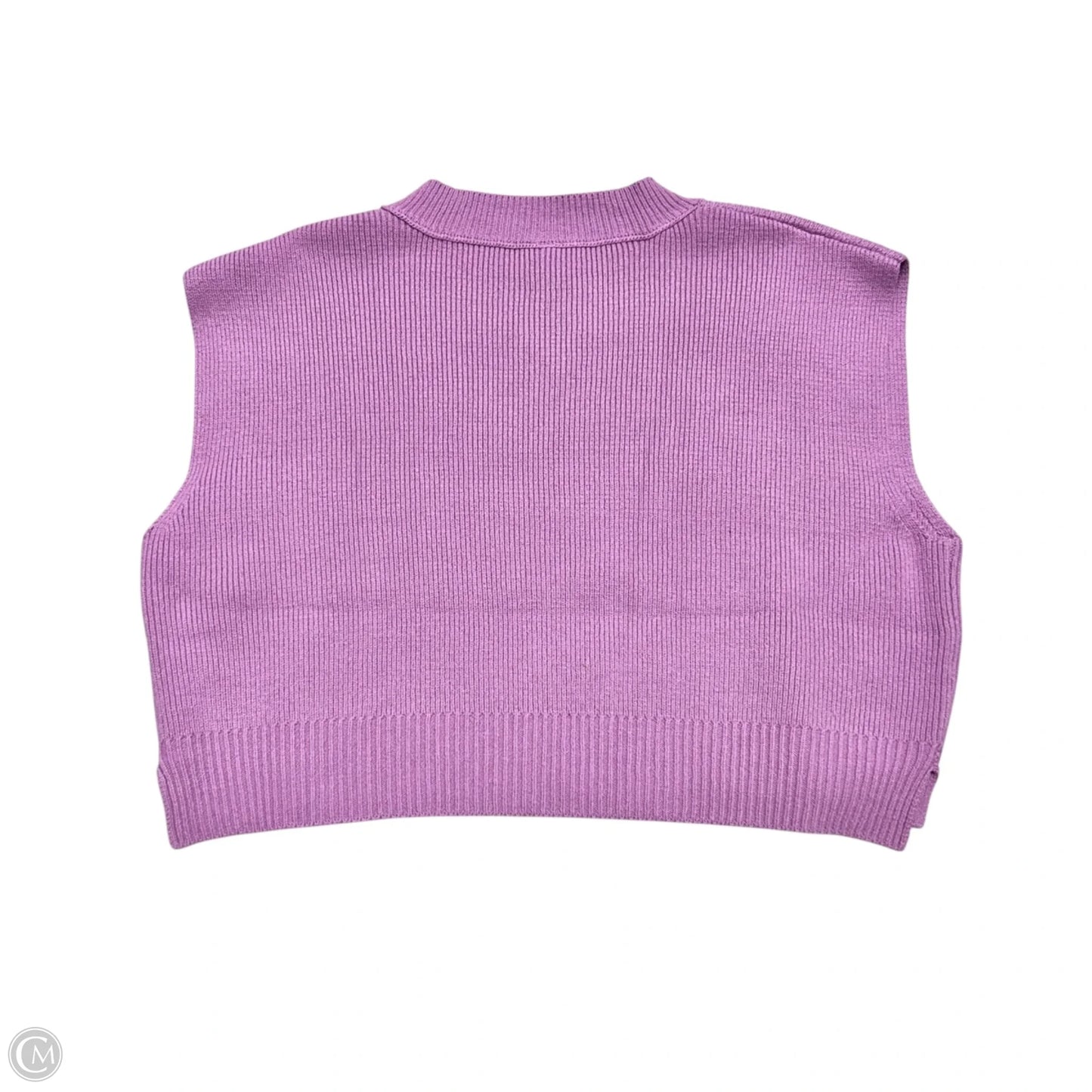 Vest Sweater By Free People In Purple, Size: M
