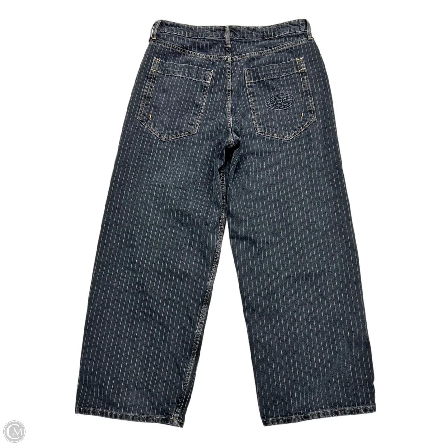 Jeans Wide Leg By Bdg In Black & White, Size: 12