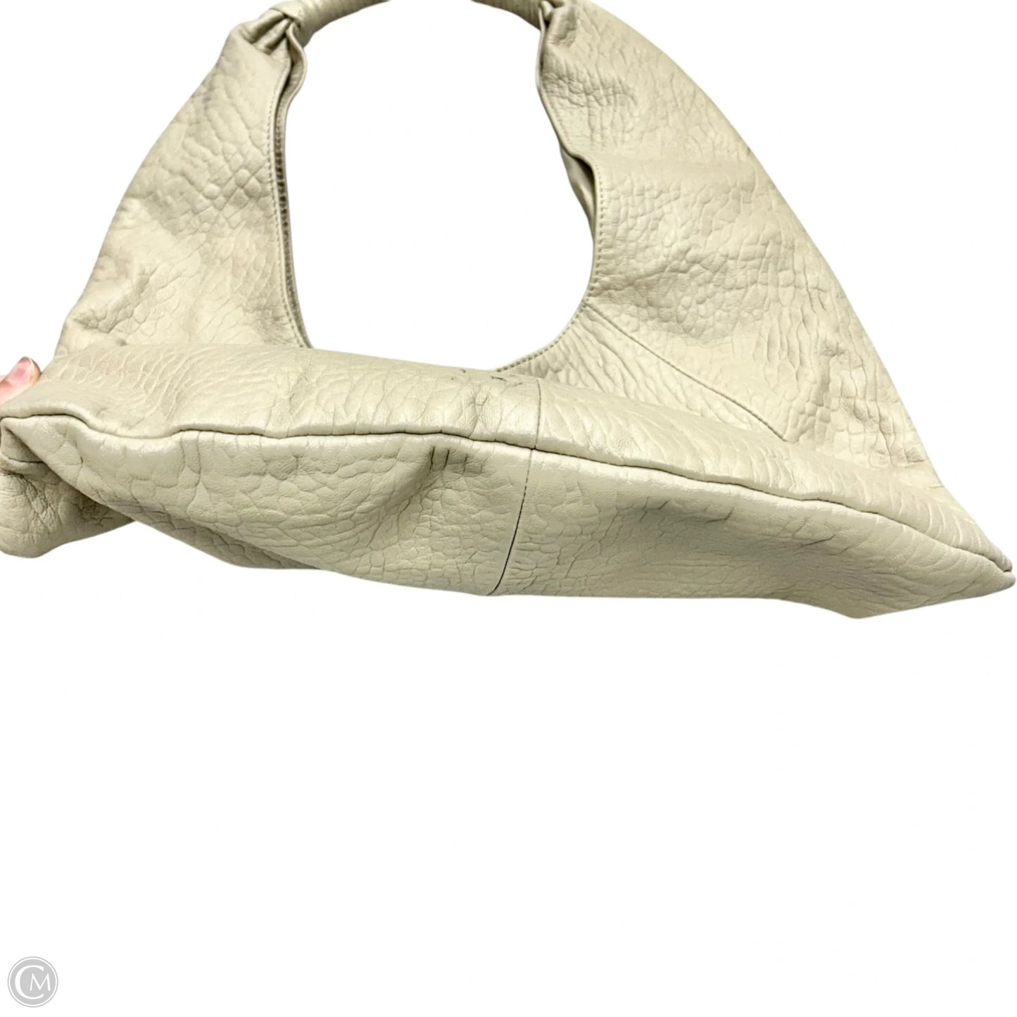 Handbag Leather By Anthropologie, Size: Large
