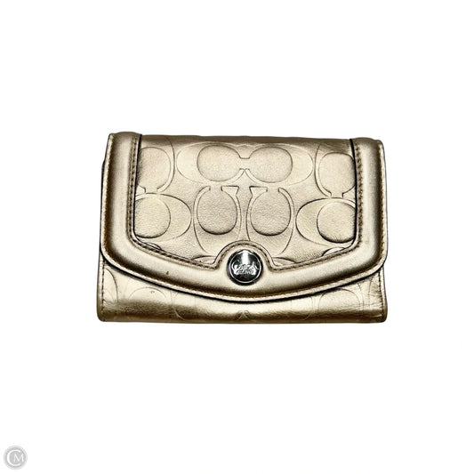 Wallet Designer By Coach, Size: Small