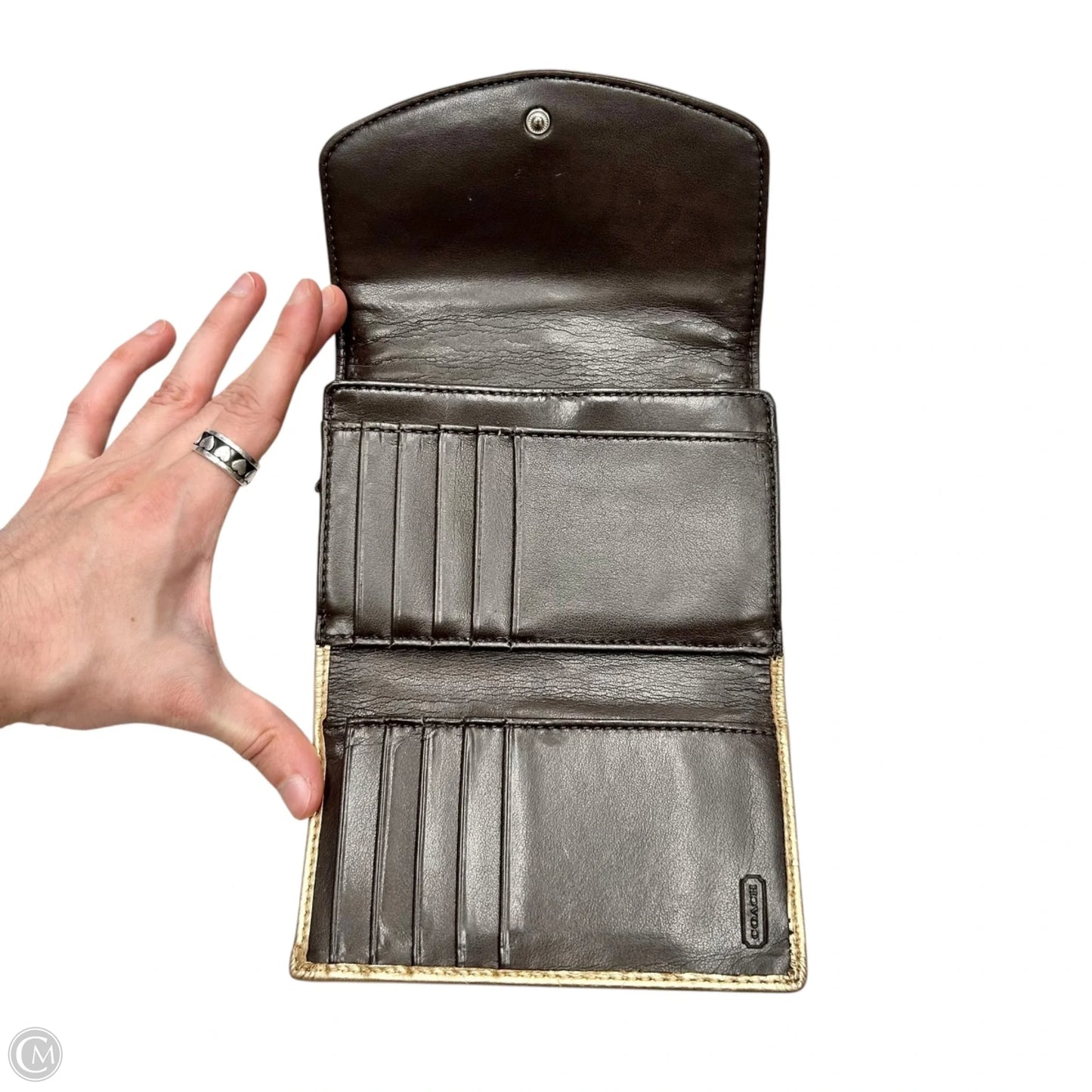 Wallet Designer By Coach, Size: Small