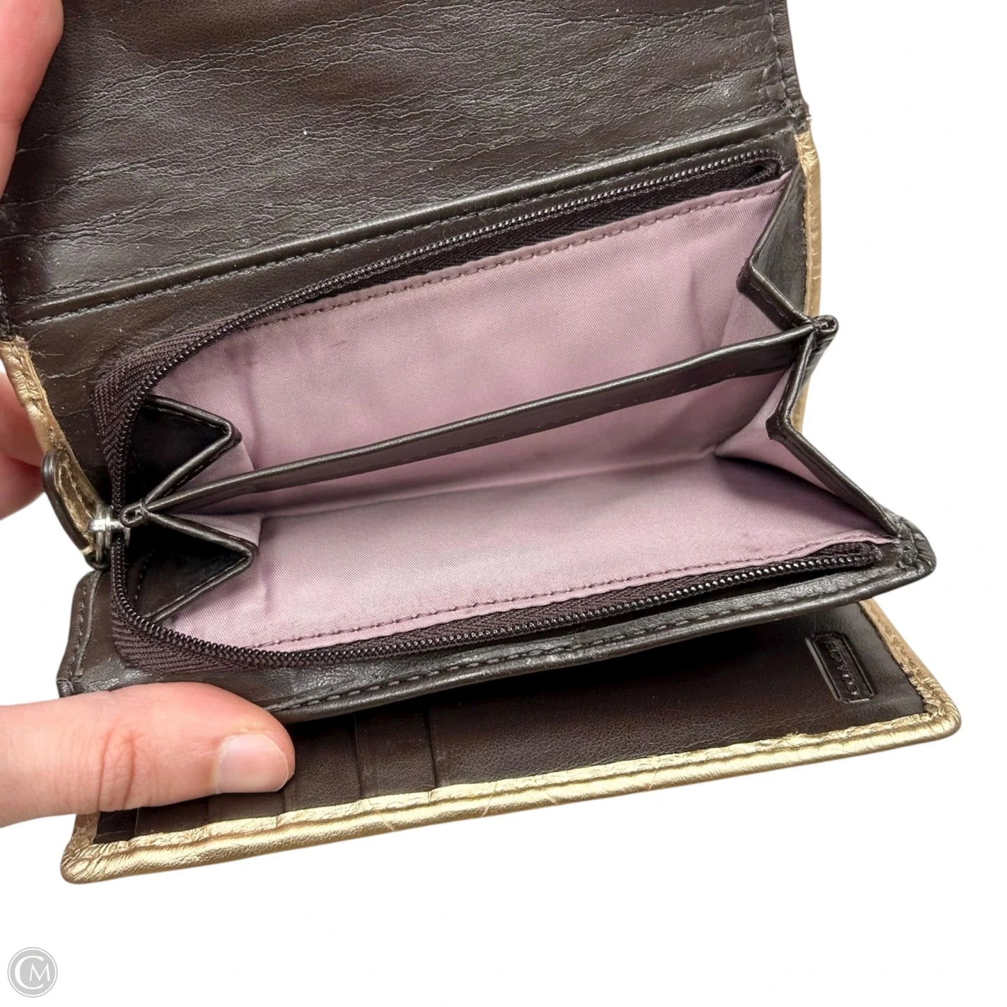 Wallet Designer By Coach, Size: Small