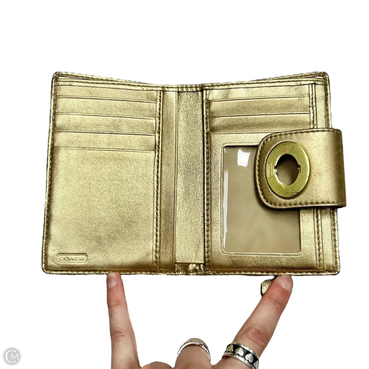 Wallet Designer By Coach, Size: Small